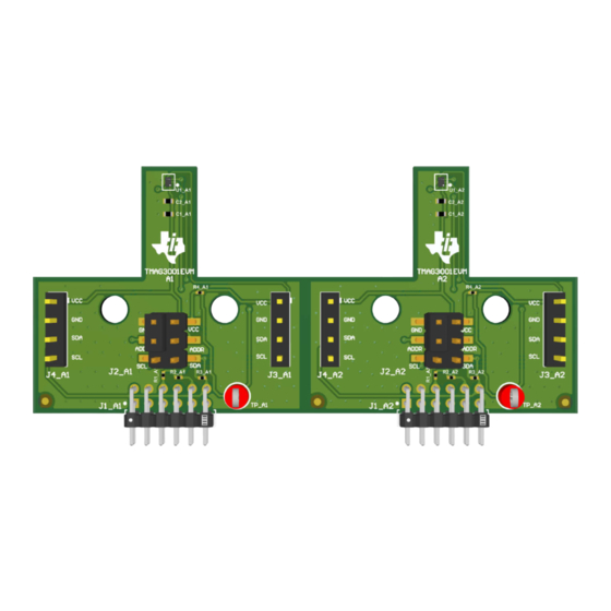 Texas Instruments TMAG3001EVM Manuals