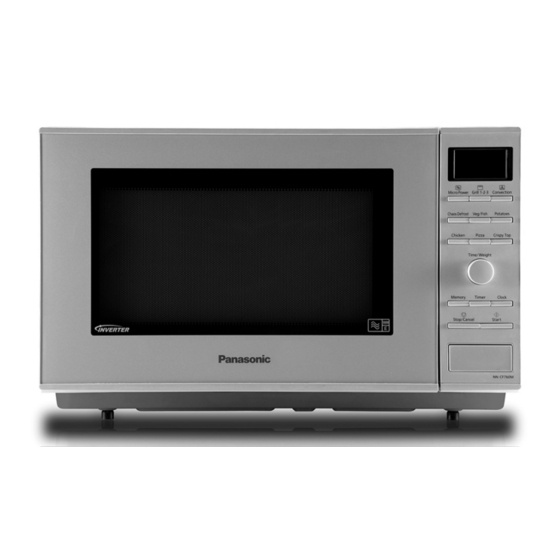 Panasonic NN-CF760M Operating Instructions And Cookery Book