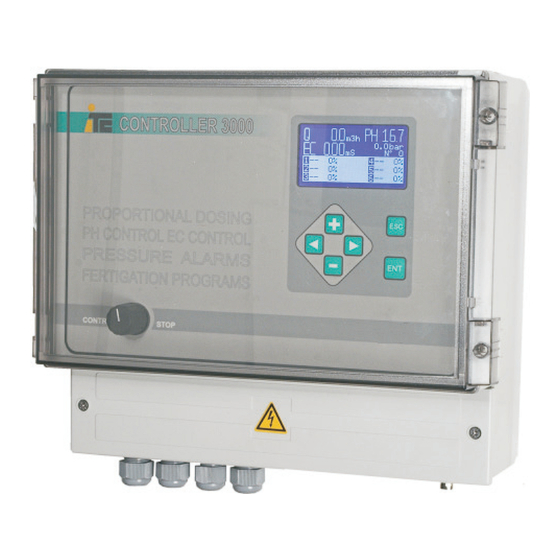 ITC WATER CONTROLLER 3000 User Manual