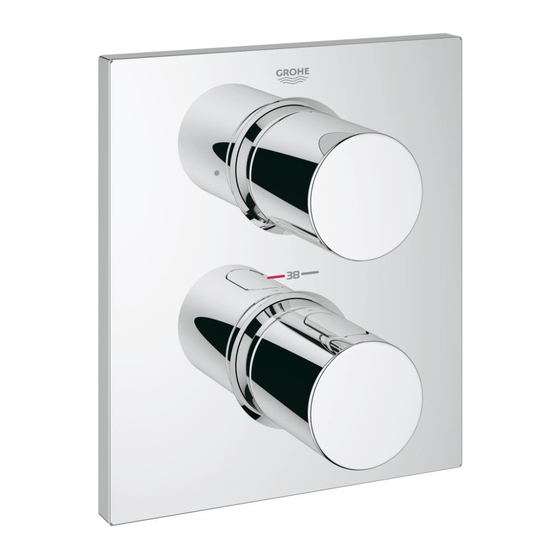 Grohe GROHTHERM F Manuals