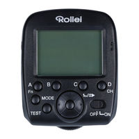 Rollei Pro Radio Transmitter 2.4 G Instructions Manual