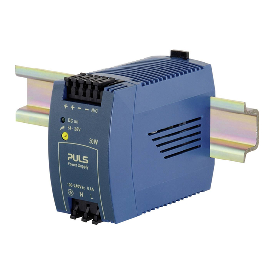 Puls ML30.100 Installation Manual