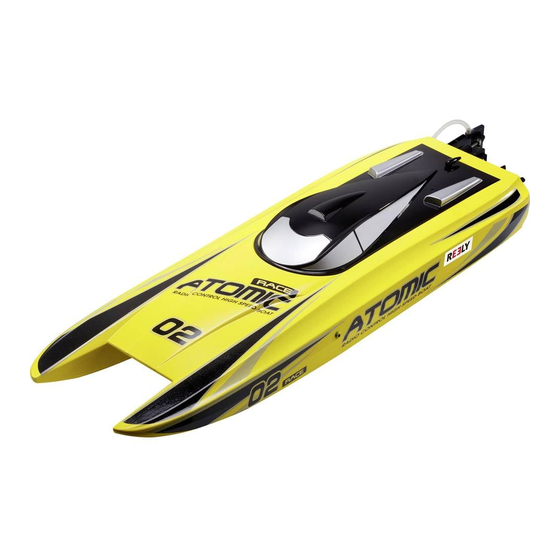 Reely ATOMIC-680 Racing Boat RtR Manuals