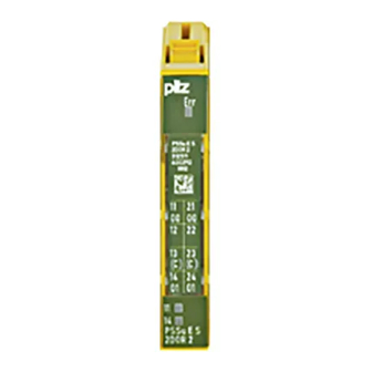 Pilz PSSu E S 2DOR 2 Operating Manual