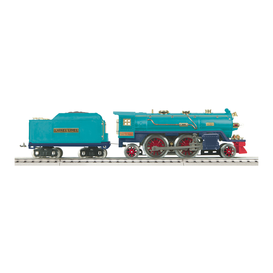 MTHTrains TINPLATE TRADITIONS 390E Operator's Manual