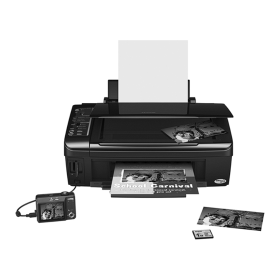 Epson STYLUS NX200 Series Quick Manual