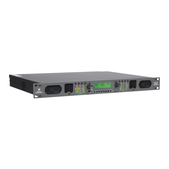 Wohler AMP1-S8DA User Manual