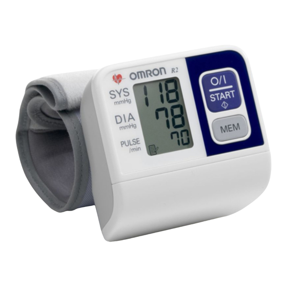 Omron R2 Instruction Manual