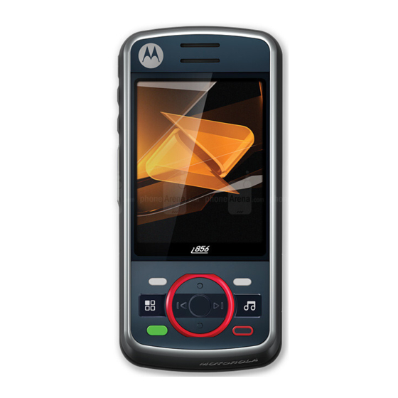 Motorola i856 H74XAN6JR7AN User Manual