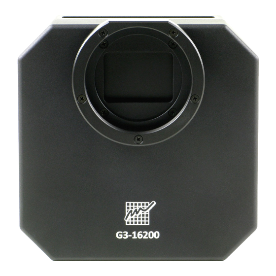 User Manuals: Moravian Instruments G3-16200 CCD Camera