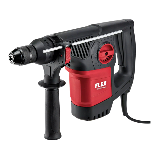 Flex CHE 4-32 R SDS-plus Hammer Drill Manuals