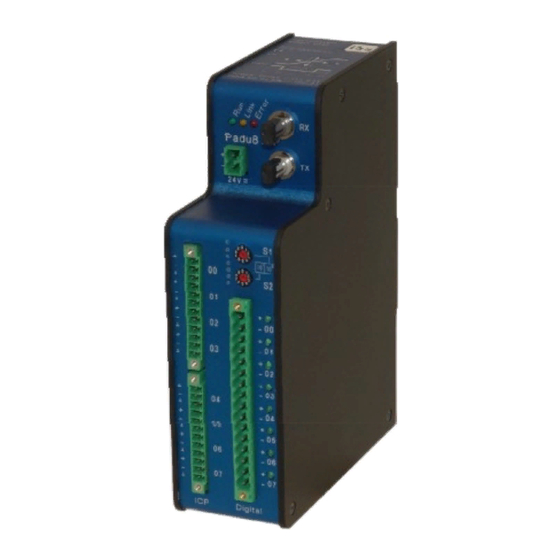 IBA PADU-8-ICP Manual