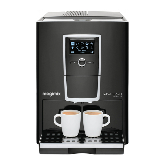 MAGIMIX Le Robot Café Automatic Instructions Of Use