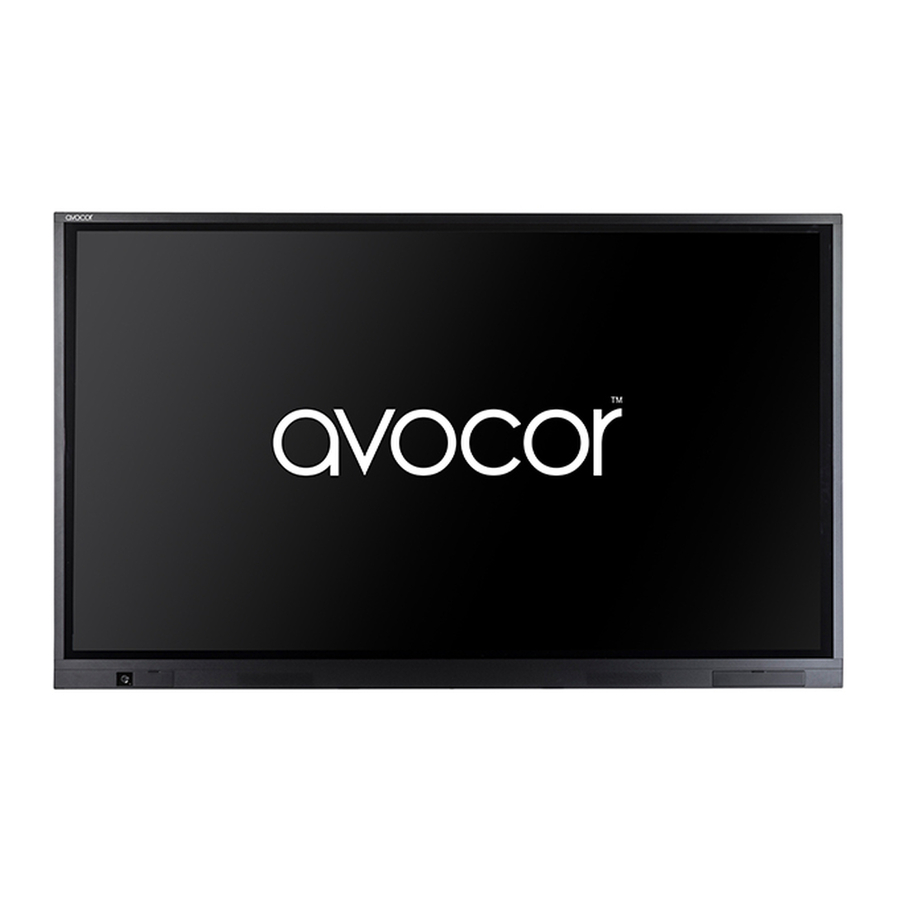 AVOCOR AVE Series User Manual
