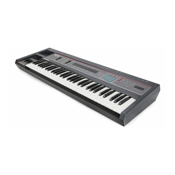 ENSONIQ SQ-80 Manual