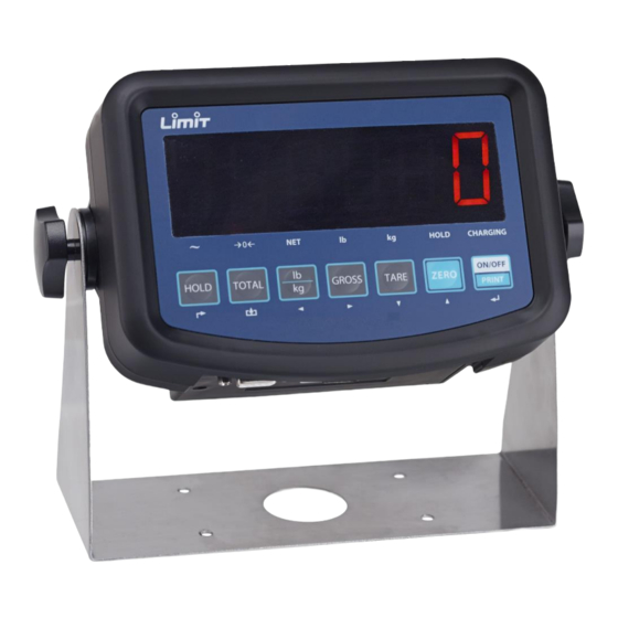Lidén Weighing LUW2001/LBW User Manual