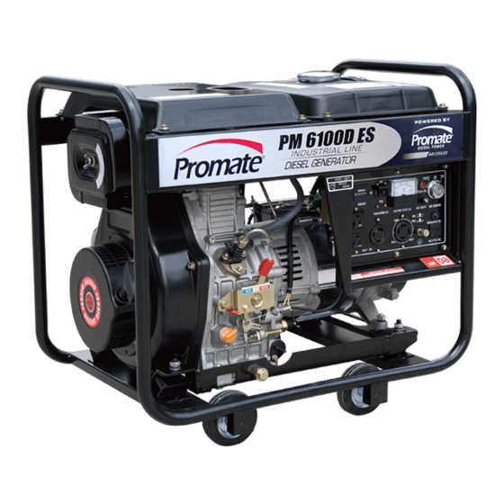 Promate PM6100D Operator's Manual