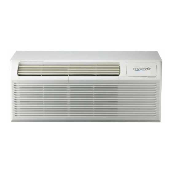 ECR International ENVIROair PTAC Series Installation, Operation & Maintenance Manual