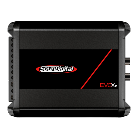 SoundDigital 1000.1 EVOX2 Owner's Manual