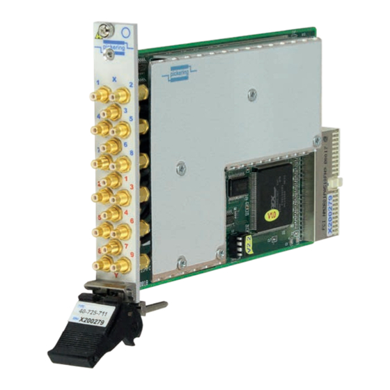Pickering PXI 60-104 User Manual