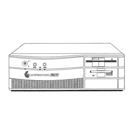 Gateway 386/33 User Manual