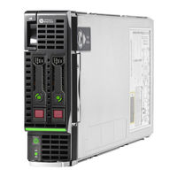 HP ProLiant BL460c Gen8 User Manual