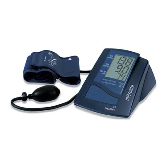 Microlife BP 3BTO-H Instruction Manual