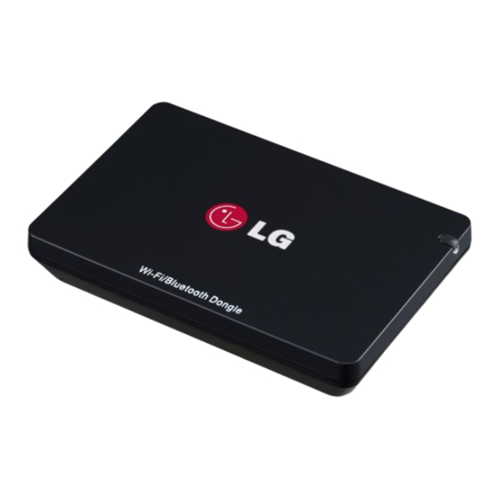 LG AN-WF500 Owner's Manual