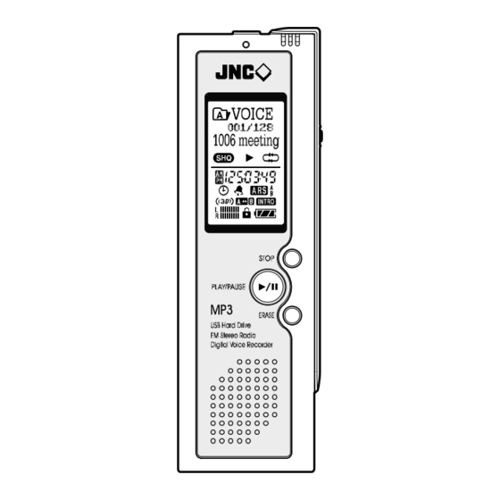 JNC SSF-110 User Manual Manual