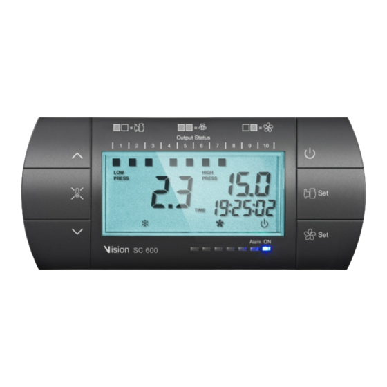 Pego VISION SC600 Compressor Controller Manuals