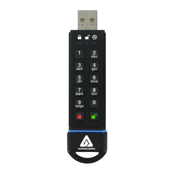 Apricorn Aegis Secure Key 3.0 Quick Start Manual