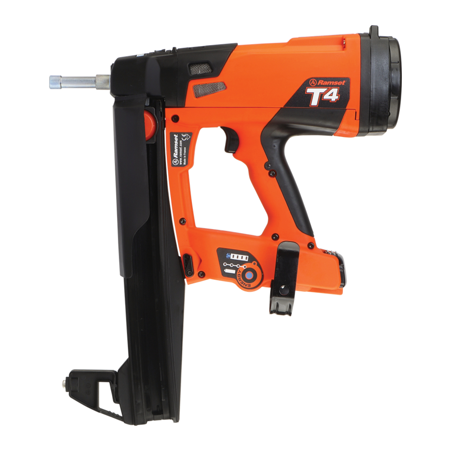 RAMSET T4 Operators Safety Manual
