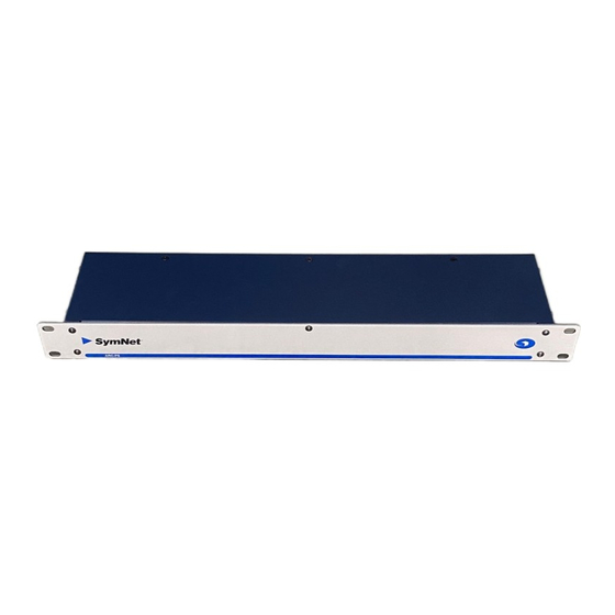 Symetrix SymNet Audio Matrix ARC-PS Quick Start Manual