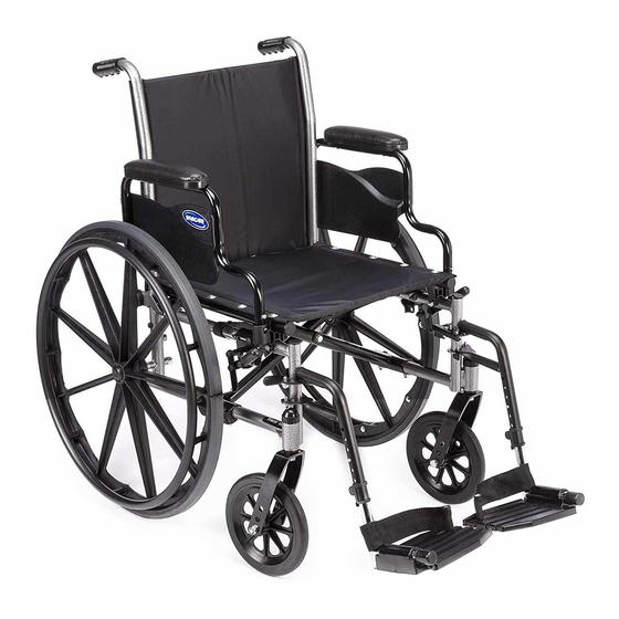 Invacare TRSX5 User Manual
