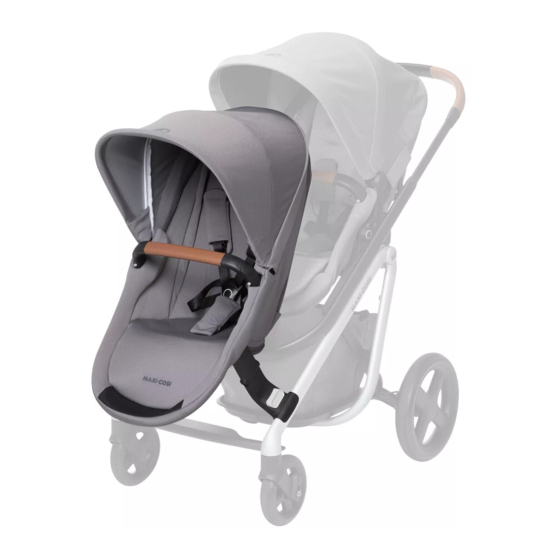 Maxi-Cosi Lila Duo Seat Kit Instructions Manual