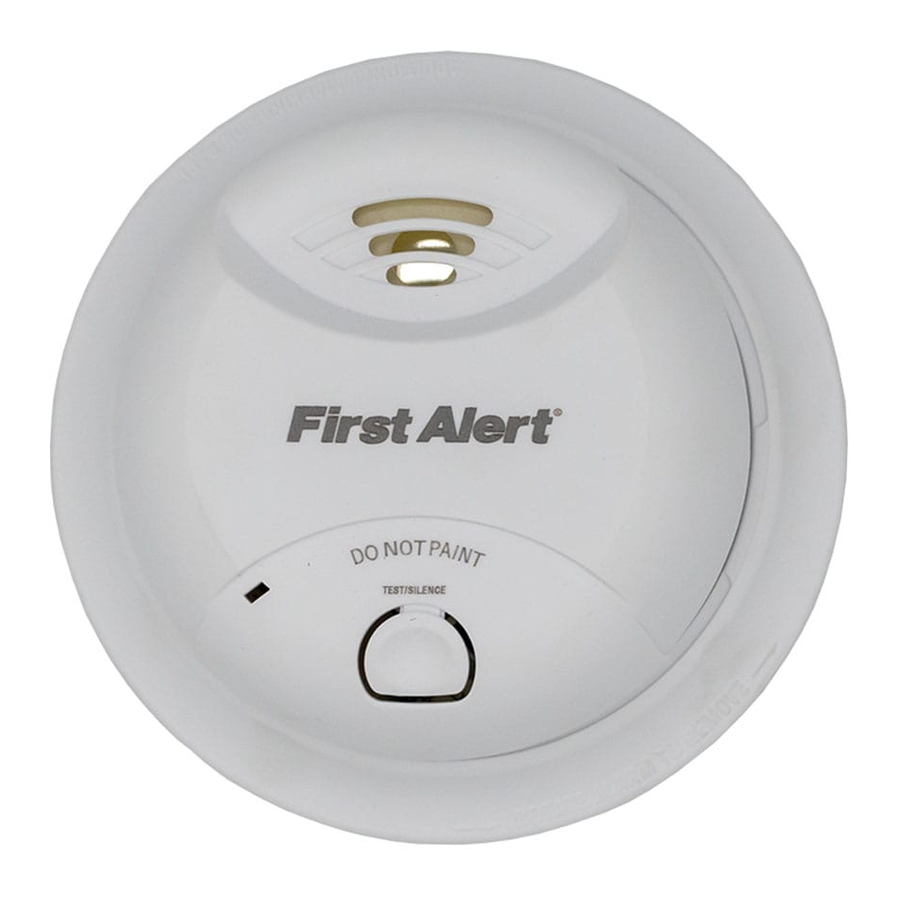 First Alert 0827 - Smoke Alarm With Ten-Year Battery Pack Manual