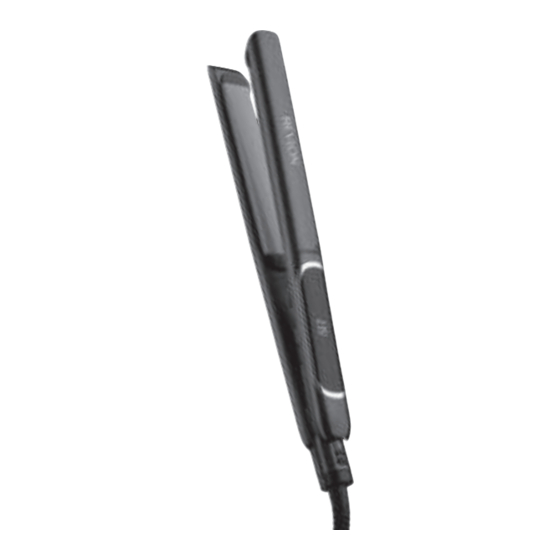 REVLON SALON STRAIGHT COPPER SMOOTH RVST2175UK Operating Instructions