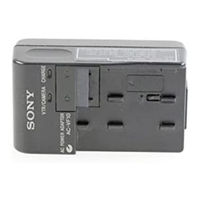 Sony AC-VF10 Operating Instructions Manual