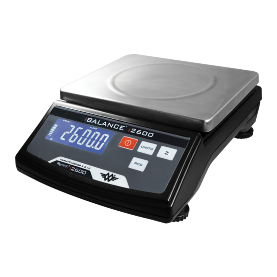 MyWeigh I2600 Owner's Manual