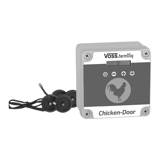 VOSS.farming Chiken-Door Operating Instructions Manual