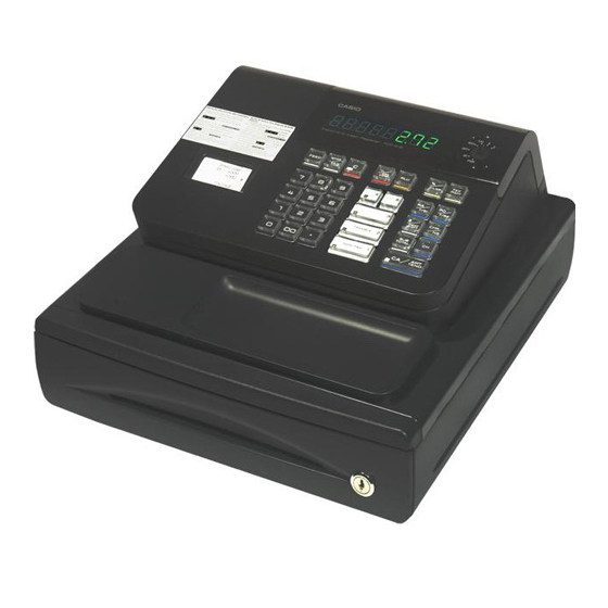 Casio PCR 272 - Cabinet Design Cash Register Manuals