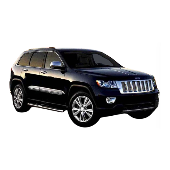 Jeep 2011 Grand Cherokee Accessories Quick Reference Manual