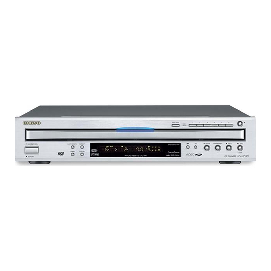 Onkyo DV-CP701 Service Manual