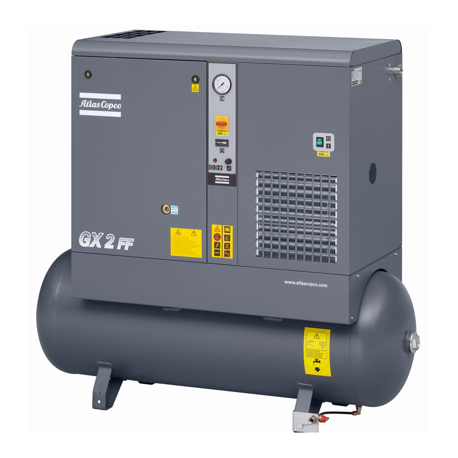 Atlas Copco GX 5 EP Instruction Book