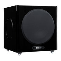 Monitor Audio Gold W12 Owner's Manual
