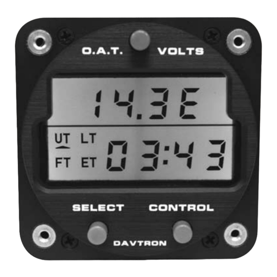 Davtron M803 Quick Start Manual