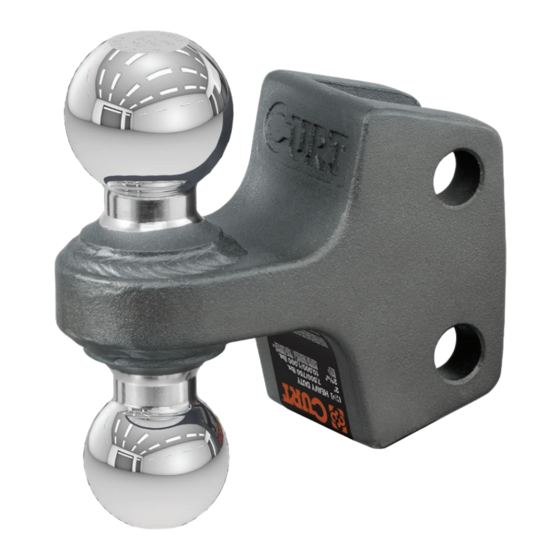 curt 45952 Installation Manual