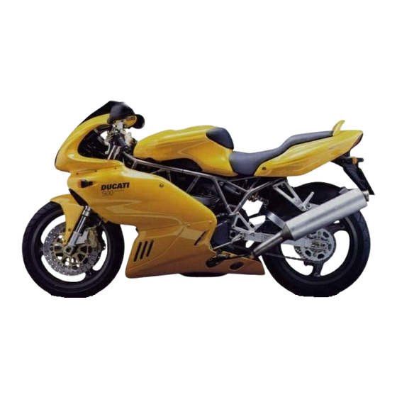 Ducati SUPERSPORT Owner's Manual