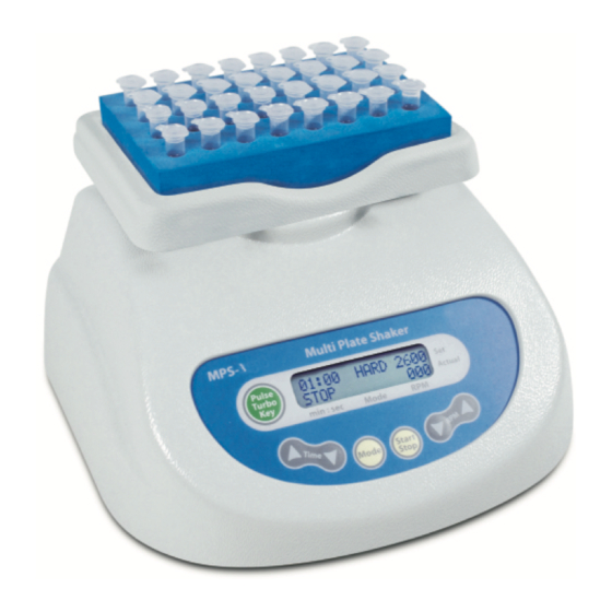 Grant-bio MPS-1 Operating Instructions Manual