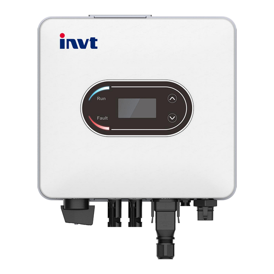 INVT iMars XG1-5KTL-S Quick Installation Manual